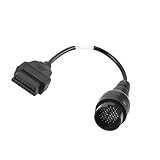 Cosiki Passend für Truck 38 Pin auf 16 Pin OBD2 Diagnoseadapterkabel, Hochwertig und Professionell,...