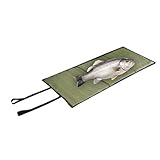 Opdestn Abhakmatte für Fische | Tragbares Wasserdichtes Kissen | Fisch Schutz Ablage Matte | Für...