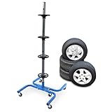 Bituxx Felgenbaum mit Rollen Stabiler Reifenständer für 4 Räder (bis 245mm) Autoreifen...