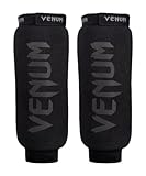 Venum, Kontact Schienbeinschützer Without Foot, Herren, S, Schwarz/Schwarz