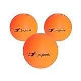 joyionic Roundnet Ball-Set 3-teilig, 1 Trainingsball 2 Turnierbälle, Ersatzbälle, aus PVC, Orange,...