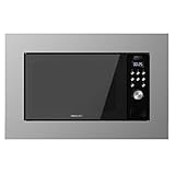Enbau-Mikrowelle (700 W, Steel-Black)