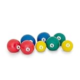 AFH Webshop 8er Spar Set | Therapie Gewichtsball | Sportball | Gymnastikball | mit Sandfüllung | je...