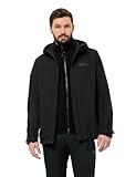 Jack Wolfskin Herren Taubenberg 3in1 Jkt M, Schwarz, XL EU