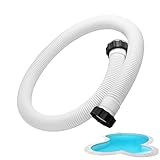 Ersatzschlauch für Poolpumpe – Flexibler Verbindungsschlauch von 59 Zoll, Schlauch mit starker...