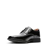 Clarks Herren Tilden Walk Oxford-Schuh Derby, Schwarz, 49.5 EU