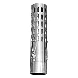 ZoraYorce Funkenfänger, Ofenrohr, Edelstahl, für Camping, Zelt, Herd, Auspuffrohr, Verlängerung,...