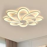 Kreativ Deckenleuchte LED Wohnzimmer Leuchte mit Fernbedienung Deckenlampe Dimmbar...