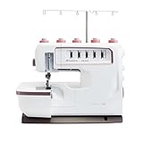 Husqvarna® Viking® AMBER™ Air S500 Coverlock mit Lufteinfädelung