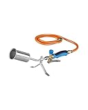 CFH Abflammgerät ST 500 inkl. Gasschlauch – Unkrautbrenner Gas Anwendung mit 3/8' Anschluss für...