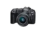 Canon EOS R8 Spiegellose Vollformatkamera RF24-50mm F4.5-6.3 ist STM mit 24,2 MP, 4K-Video, DIGIC X...