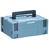 Makita 821550-0 MAKPAC Größe 2 Systemkoffer, Werkzeugkoffer, Transportkoffer, verknüpfbar an...