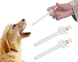 SCSpecial Pet Piller 2 Stück Kunststoff Pet Pill Poppers Durable Handliche Pet Pill Dispenser...