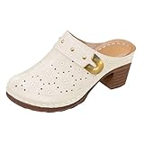 Keil-Clogs für Damen, Slipper, geschlossene Zehen, Clog-Pantoletten, orthopädische Schuhe, breite...