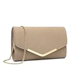 Miss Lulu Damen Umschlag Clutch Elegant Abendtasche Brauttasche Umschlag Clutch Tasche Handtasche...
