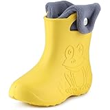 Ladeheid EVA Kinder Jungen Mädchen Gummistiefel Regenschuhe gefüttert Regenstiefel Gummischuhe...