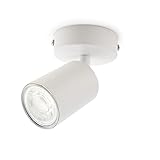 da LIGHT LED Deckenlampe 1-flammig, Dreh und Schwenkbar Deckenstrahler Spotleuchte Wandspot GU10...