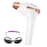 IPL Geräte Haarentfernung mit 21J Max. Energie und 600-1200NM Effizient Laser Haarentfernung für...