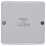 Hensel DE9320 Kabelabzweigkasten Feuchtraumdose IP 55 bis 2,5 qmm 3phasig, 4 qmm 1phasig, ohne...
