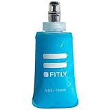 FITLY Faltbare Trinkflasche - Ideal Zum Laufen, Wandern, Radfahren - Lauf Trinkflasche Für...