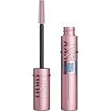 Maybelline New York Wasserfeste, schwarze Wimperntusche für extrem lange Wimpern, Lash Sensational...