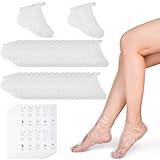 XANGNIER Einweg-Socken für Damen, Fußhandschuhe für feuchtigkeitsspendende Füße,...