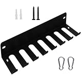 Robustes Fitness-Studio-Aufbewahrungsregal, Widerstandsbänder-Aufhänger, Langhantelablage für...