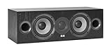 ELAC Debut 2.0 Center-Lautsprecher C5.2, Box für Musikwiedergabe über Stereo-Anlage, 5.1...