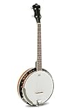 GEWA Banjo Select 4-saitig mit Koffer und REMO Fell