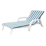 Quick Dry Innovative Strandkorbhülle für Entspannung im Freien und sichere Passform (blaue...