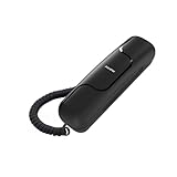 ALCATEL T06 - Schnurgebundenes Festnetztelefon - Ultra-kompaktes Design - Wandmontage -...