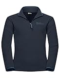 Jack Wolfskin Unisex Kinder Taunus Halfzip K Pullover, Night Blue, 152