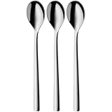 Silit Trend Latte Macchiato Löffel Set 3-teilig, lange Löffel 18,5 cm, Joghurtlöffel, Cromargan...