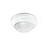 Steinel Bewegungsmelder IS 360-3 weiß, 2000 W Schaltlast, 360° PIR Sensor, 12 m Reichweite, LED...