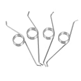 PRETYZOOM 4 Stück Teiliges Torsionsfedern für Abfalleimer Ersatzteile für Müheloses Schließen...