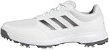 adidas Herren Tech Response 3.0 Wide Golf Shoes Golfschuhe, Cloud White/Dark Silver Metallic, 42 EU
