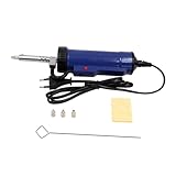 VILLFUL Elektrische Entlötpumpe mit Edelstahlgehäuse Starke Vakuumsaugkraft Schnelle Erwärmung...