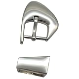 Trapez-Gürtelschnalle für Damen und Herren, langlebig, Legierung, Metall, schnell lösbar,...