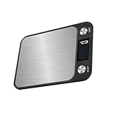 CLISPEED Digitale Küchenwaage aus Edelstahl Kapazität Genauigkeit LCD Anzeige Batterielos Leicht...