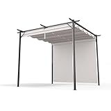 Blumfeldt Pergola: Robuster Gartenpavillon 3x3 m, wasserdicht & Winterfest, mit Jalousien,...