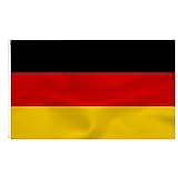Germany Flag Deutschland Fahne 90 x 150 cm- Deutsche Flagge Polyester leuchtenden Farben mit...