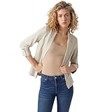 VERO MODA Damen Legeres Blazer Jackett mit Dreiviertel Arm Leichter Sakko Eleganter Business...