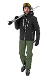 killtec Herren Skihose/Funktionshose mit abnehmbaren Trägern, Kantenschutz, Schneefang und...