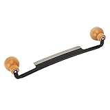 Gerades Ziehmesser Ziehrasur Holzbearbeitungswerkzeug Doppelter Rutschfester Holzgriff Prägnante...