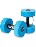 Beco Aqua Hantel Größe S | M | L Aqua Fitnessgerät Wassersport aus PE-Schaum, Large, C) Blau –...