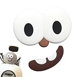 Witzige Motorrad Aufkleber Für Erwachsene - 3D Große Augen Roller Deko | Dekorative Roller...