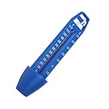 ifundom Schwimmendes Poolthermometer Wetterfest Kunststoff Klein mit Leuchtfarben für Schwimmbad...