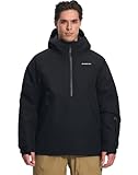 Pioneer Camp Outdoor Herren Wasserdicht Skijacke(Black;XL)