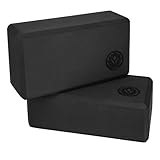 Yoga Block 2er Set VonBueren | 22 x 12 x 7,5 cm je Yogablock | Yogablöcke für Damen und Herren aus...