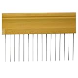 Ahsen Ebru Marmorierkamm 50 cm – 5 mm Zahnabstand | Kein Haarkamm | Handgefertigter Ebru-Kamm...